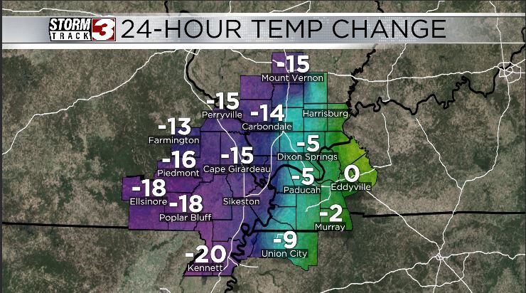 Temperature change
